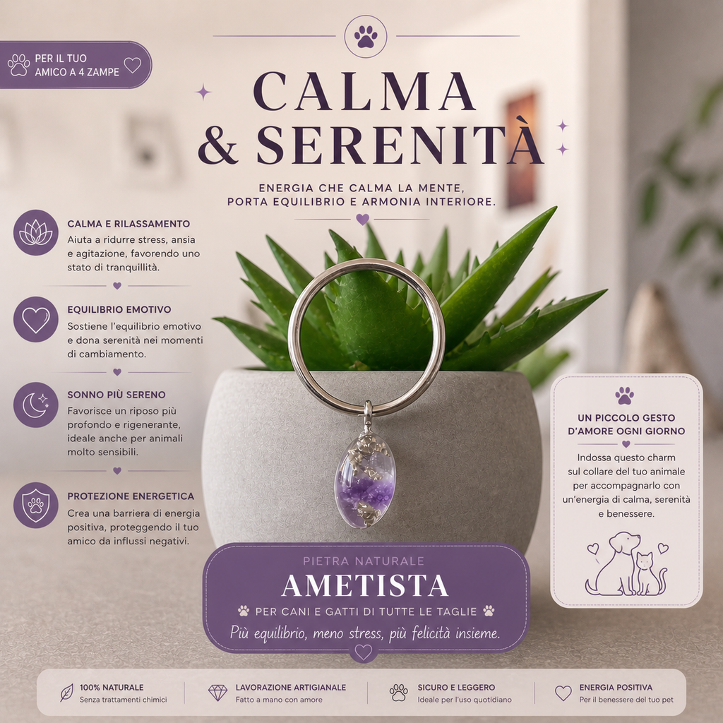 Charm - Calma e serenità - Ametista