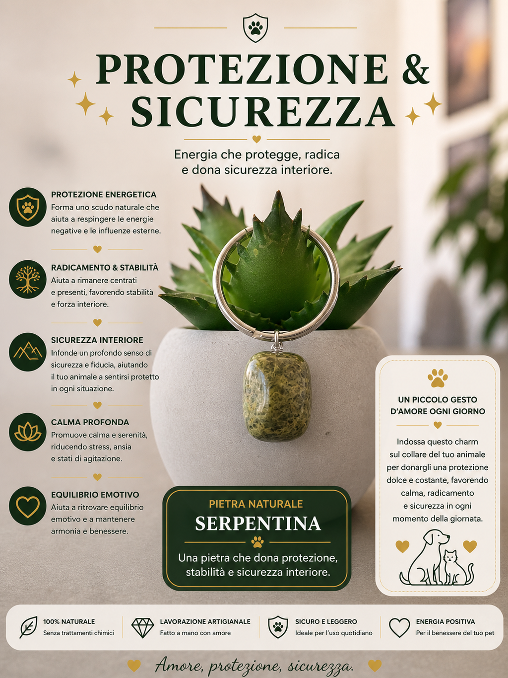 Charm - protezione e sicurezza - serpentina